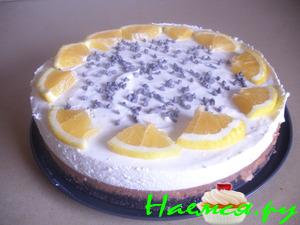 Торт - мусс "Апельсиновый аромат"