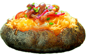 Печёная картошка