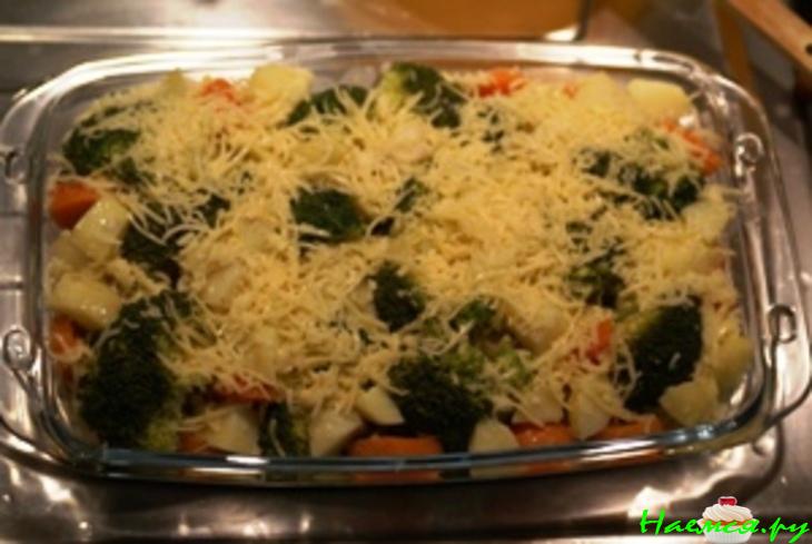 Запеканка из брокколи и не только