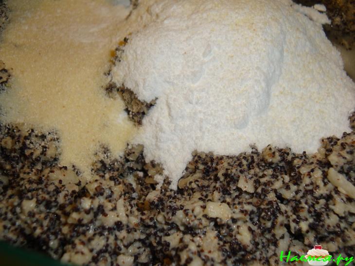 Японский яблочно-маковый пирог. Вах!