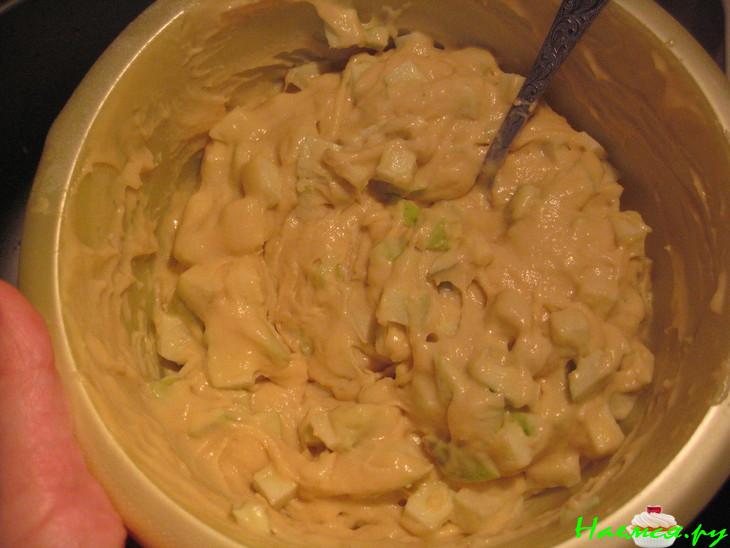 Яблочный пирог на сметанке