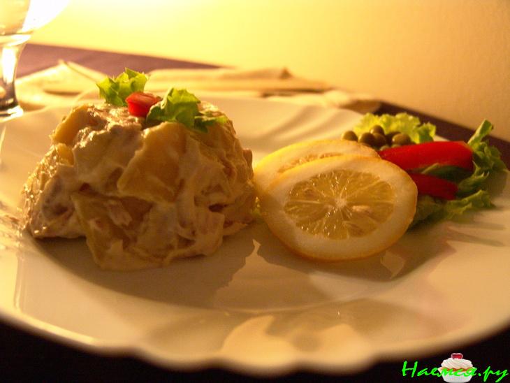 Салат из тунца консервированного в масле