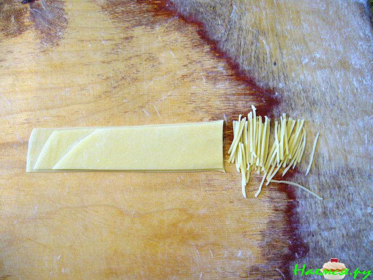 Токмач. Лапша домашняя