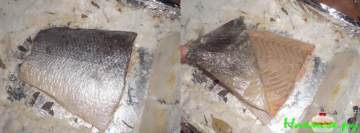 Лосось в соли