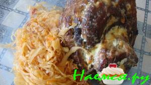 Квашеная капуста тушеная Квашеная капуста тушеная