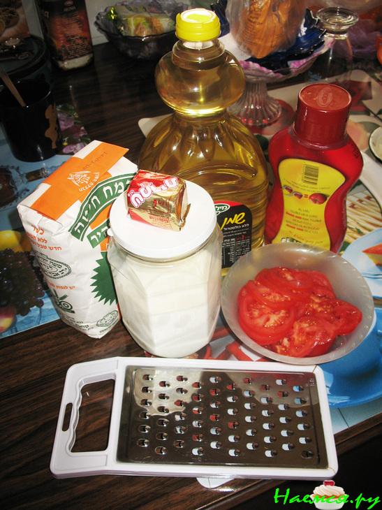 Пицца-пирог с грибной начинкой Пицца-пирог с грибной начинкой