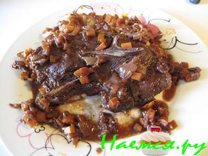 Баранина тушеная с овощами в вине Баранина тушеная с овощами в вине