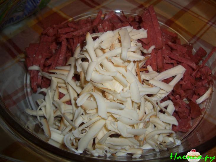 Салат "Копчененький"