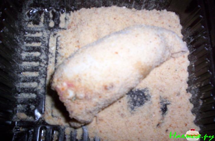 Фаршированная тушка кальмара