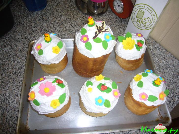 Пасхальные куличи