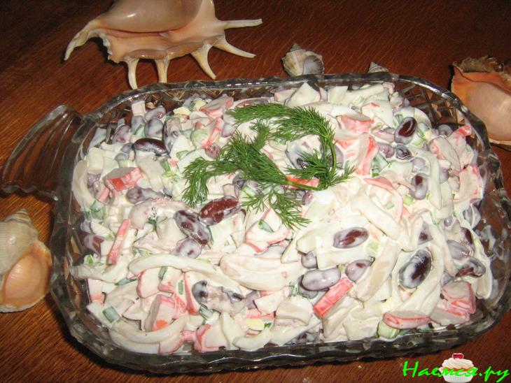 Салат "Морские камешки" Салат "Морские камешки"
