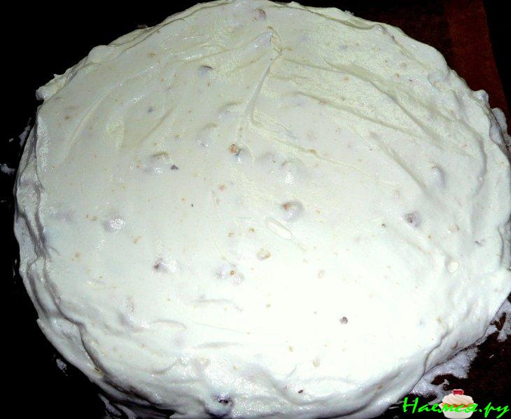 Торт "Киевский" с кремом на сгущенке, какао и коньяке Торт "Киевский" с кремом на сгущенке, какао и коньяке