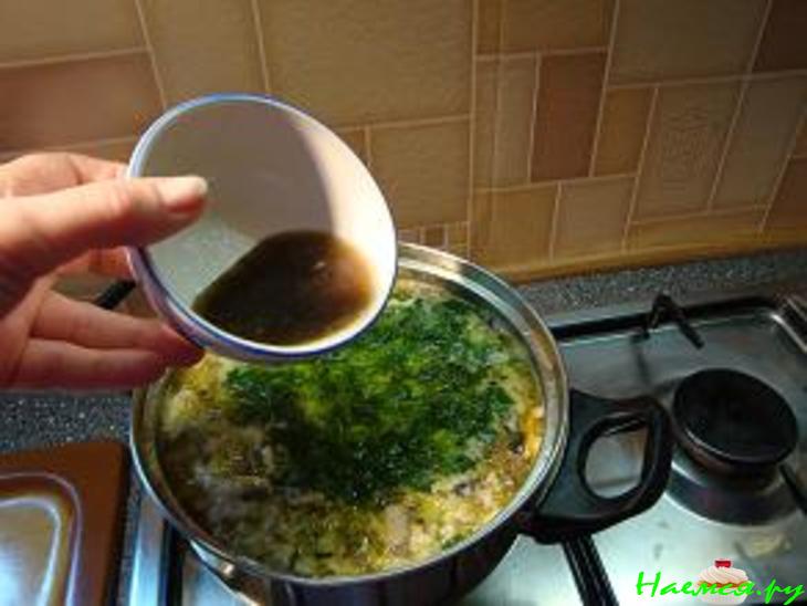 Суп с грибами - "Ум отъешь!"