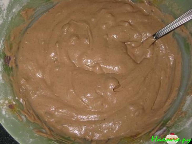 Кексы с халвой и изюмом