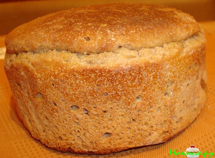 Полезный хлебушек из ЦЕЛЬНОЙ!!! муки на закваске (с посвящением)!