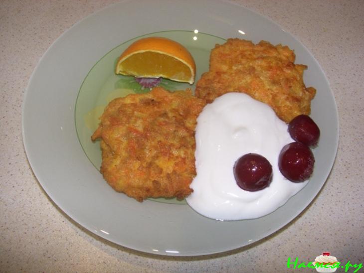 Морковные котлеты