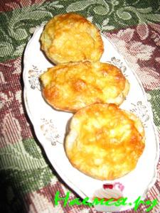 Фаршированный картофель "Лодочки" с фаршем и овощами