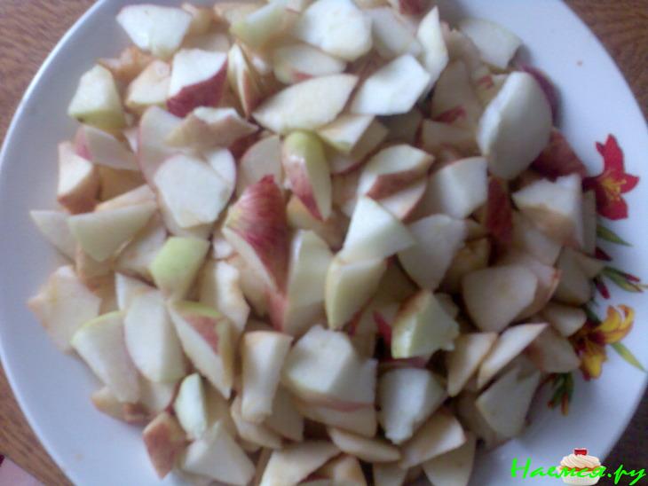 Яблочный пирог простой