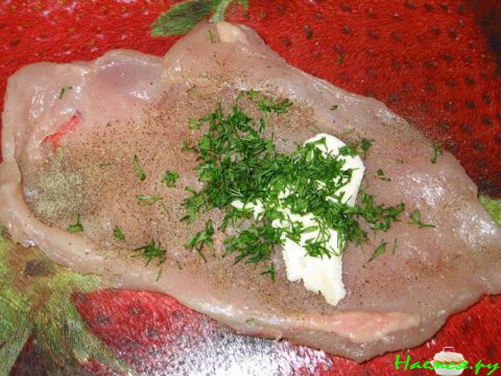 Отбивная из куриной грудки