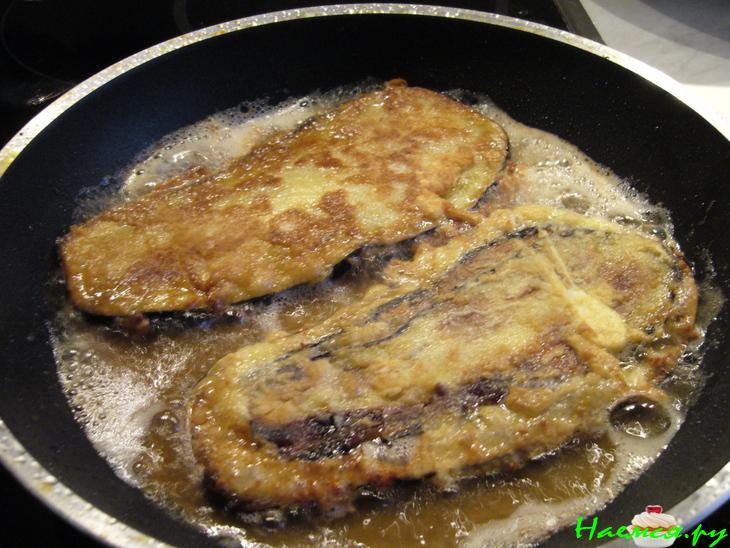 Шницель из баклажан