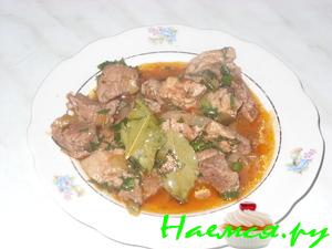 Свинина в лечо