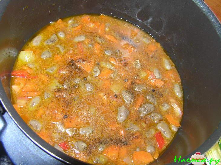 Азу по-татарски с сердечками (вариант)