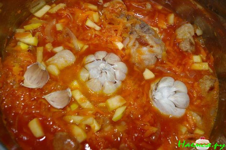 Плов по-осетински