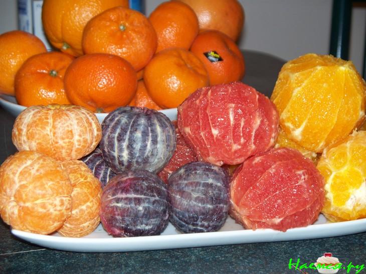 Французский цитрусового желатиновый десерт 'Орхидея'