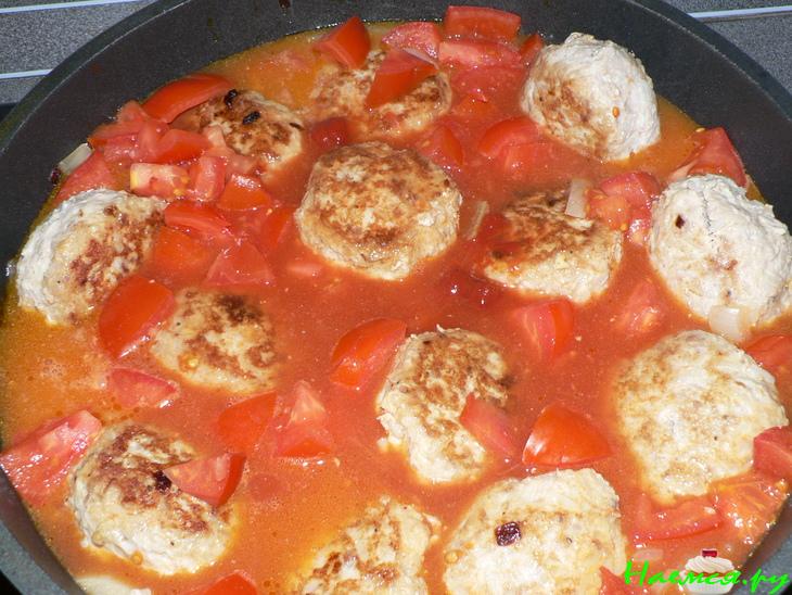 Ёжики с подливкой Ёжики с подливкой