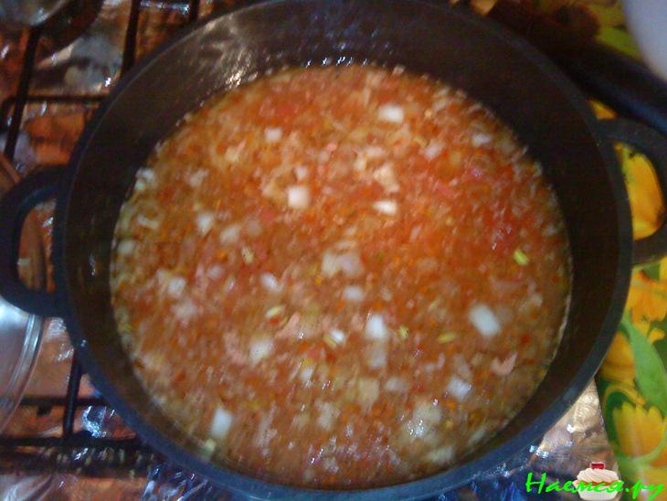 Щи из квашеной капусты