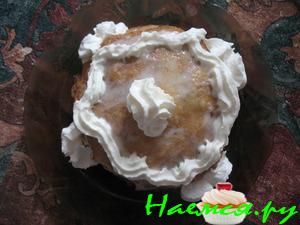 Блинный тортик с бананами