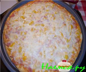 Тесто для пиццы и пицца Тесто для пиццы и пицца