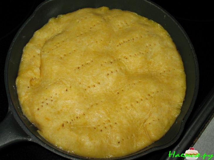 Перевернутый пирог (Tarte Tatin) с абрикосами Перевернутый пирог (Tarte Tatin) с абрикосами