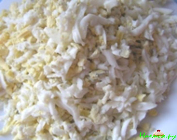 Салат - Овощной торт