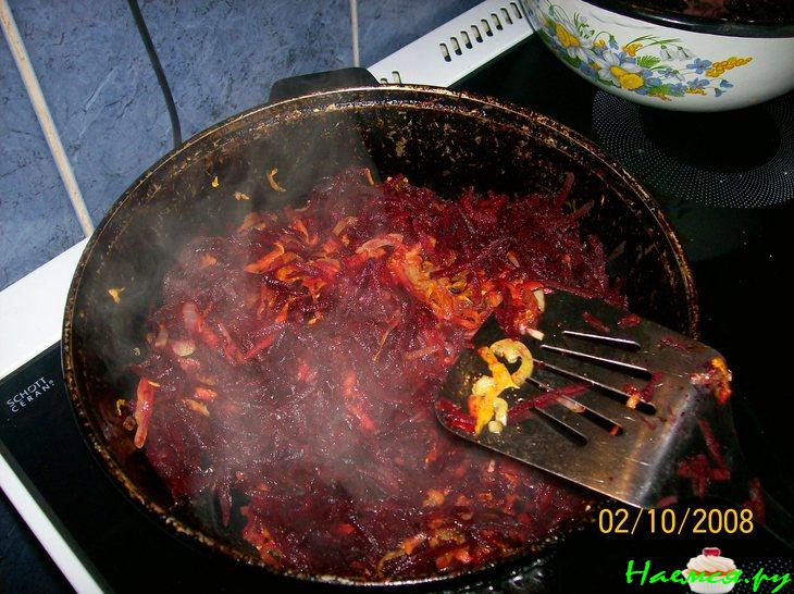 Свекольник с ботвой (вариант)