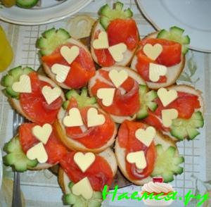 Бутерброды с рыбкой Бутерброды с рыбкой