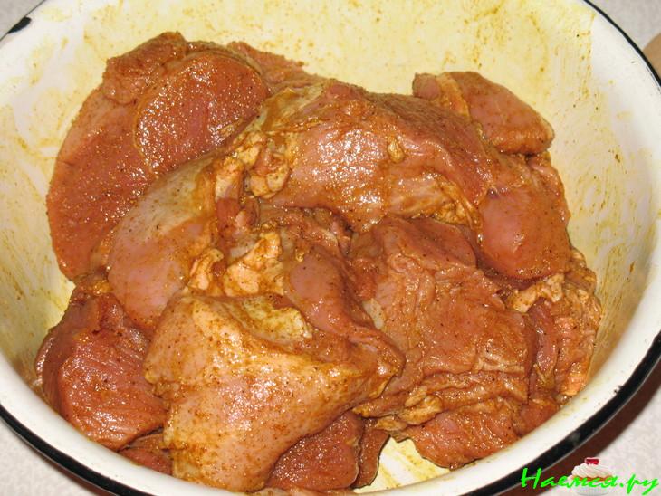 Таджин из баранины с айвой