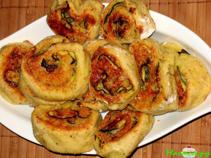 Картофельные рулетики с грилованными цуккини Картофельные рулетики с грилованными цуккини