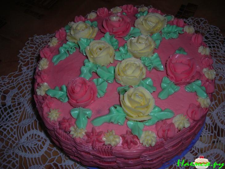 Торт "Юбилейный" со сливочным кремом