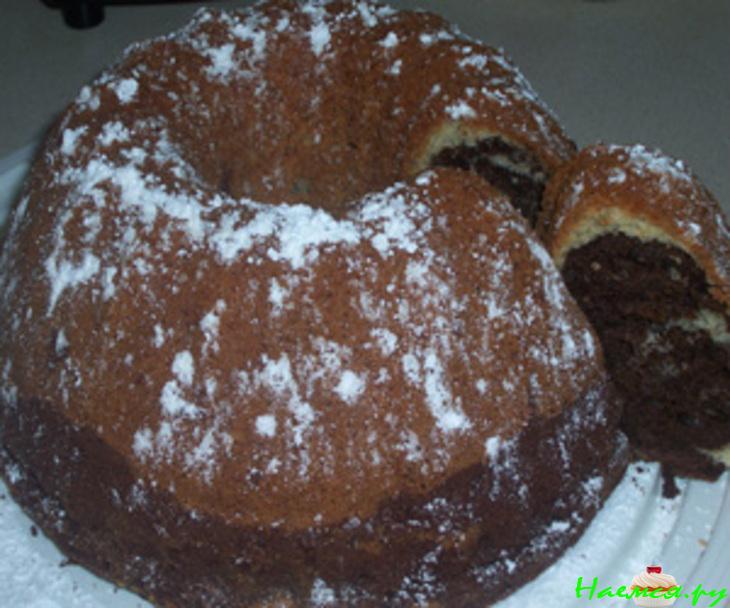 Кекс 'мраморный' Кекс 'мраморный'