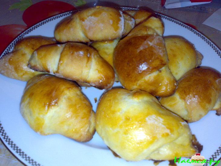 Рогалики с шоколадом Рогалики с шоколадом