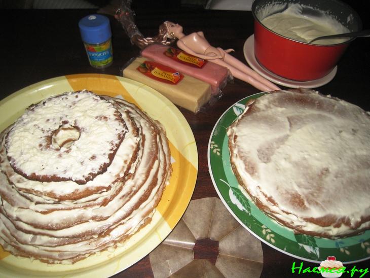 Торт-кукла "Ксюша"