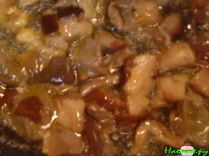 Мясные корзиночки с начинкой