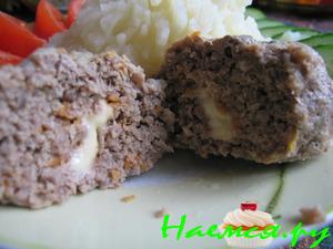 Котлеты с сюрпризом с сыром