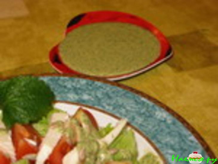 Помидоры и не только с апельсиново-кунжутной заправкой Помидоры и не только с апельсиново-кунжутной заправкой