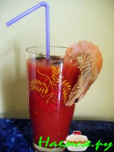 Острый томатный коктейль Острый томатный коктейль