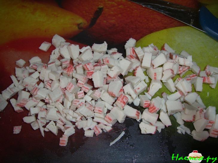 Салатик с тунцом и редиской