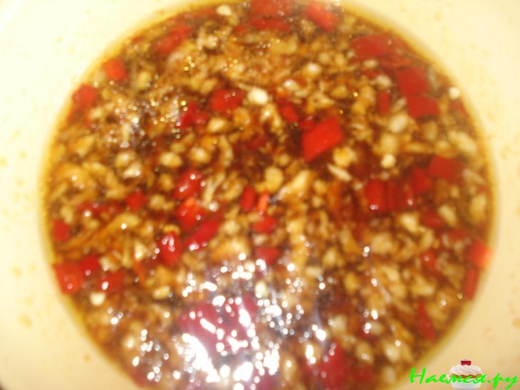 Грибы маринованные с кунжутом Грибы маринованные с кунжутом