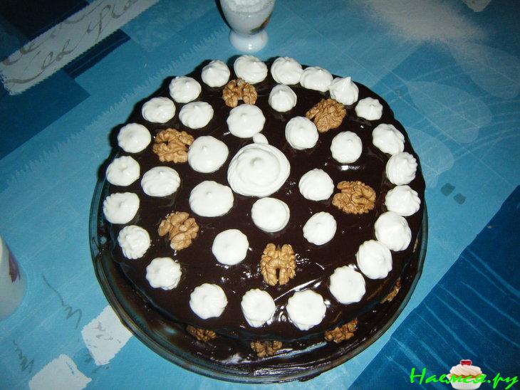 Торт шоколадно-ореховый простейший