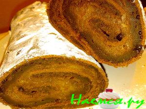 Шоколадный рулет для любимого